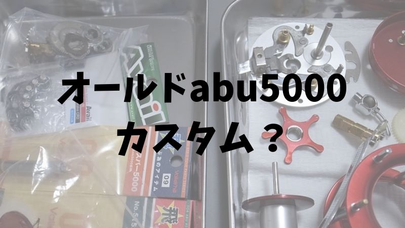 オールドabu5000 カスタム？